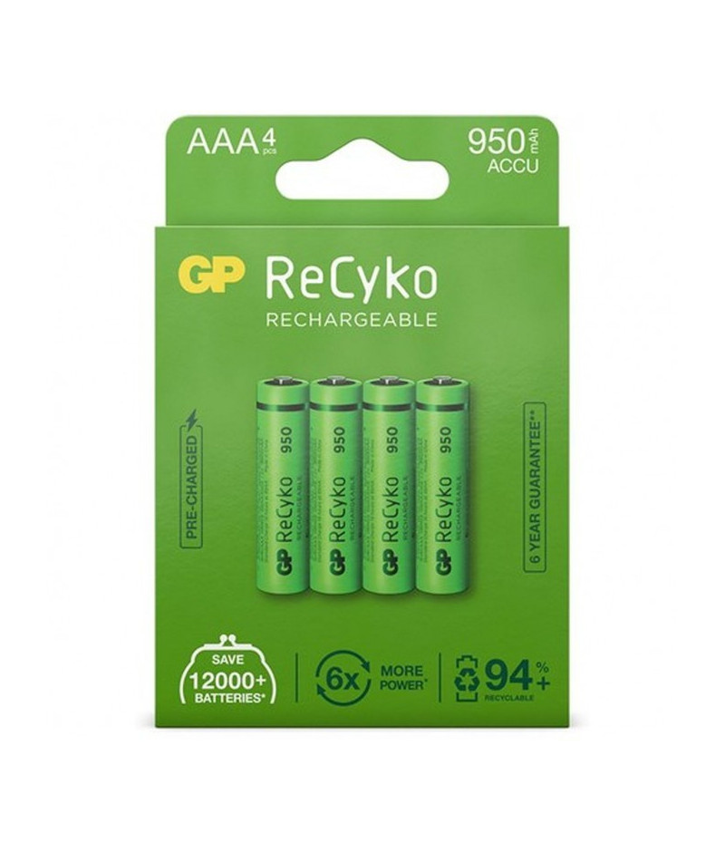 VerrekijkerShop | GP Recyko oplaadbaar AAA 950mAh