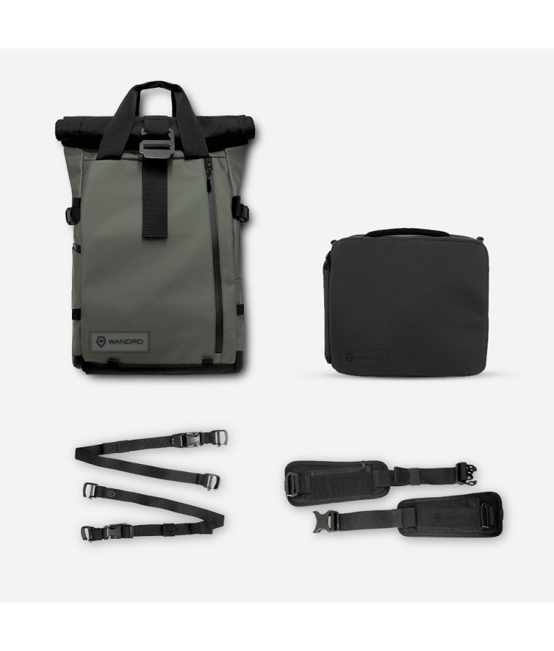 WANDRD PRVKE 21-Liter Photo Bundel V3 Groen