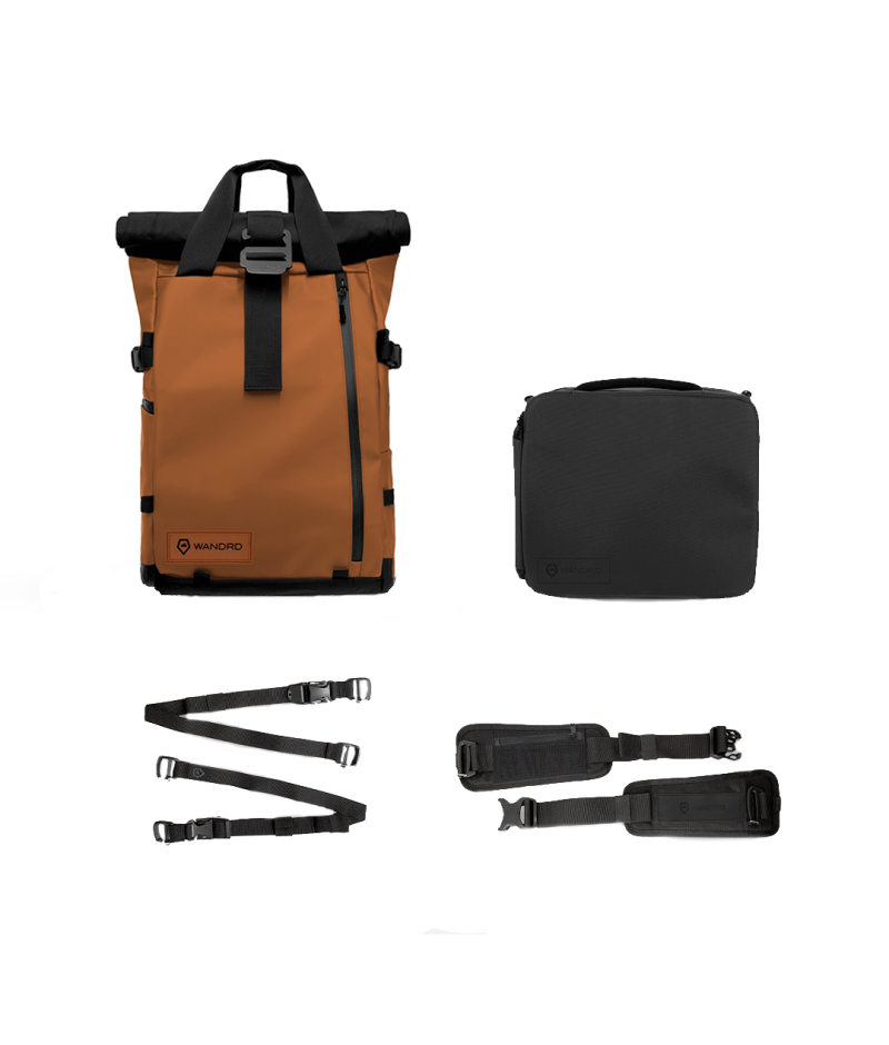 WANDRD PRVKE 21-Liter Photo Bundle V3 Sedona Orange