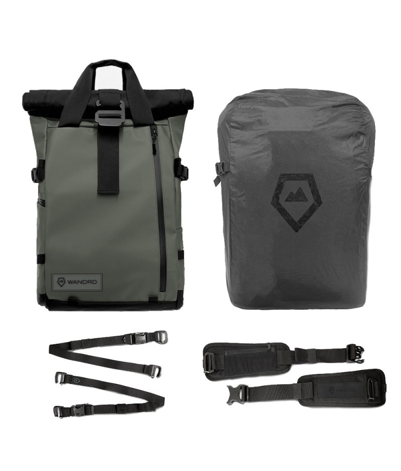WANDRD PRVKE 31-Liter Green Travel Bundel V3