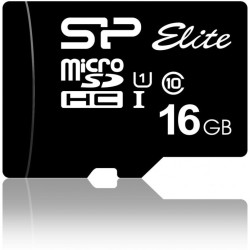 Silicon Power MicroSDHC Card Elite Class 10 UHS-1 16GB Silicon Power MicroSDHC Card Elite Class 10 UHS-1 16GB