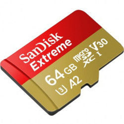 SanDisk Extreme MicroSDXC 64GB+SD Adapter 170MB SanDisk Extreme MicroSDXC 64GB+SD Adapter 170MB