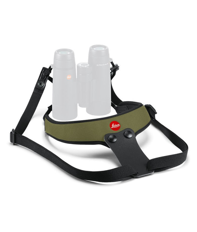 Leica Neoprene Binocular Strap Sport Olive Green