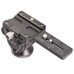 Leofoto Manba LV-284C + BV-10 Fluid video head