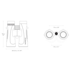 ENDURANCE ED 8×42 BINOCULAR - GREEN