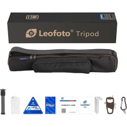 VerrekijkerShop | Leofoto Carbonstatief EF224C + LH-25 Balhoofd