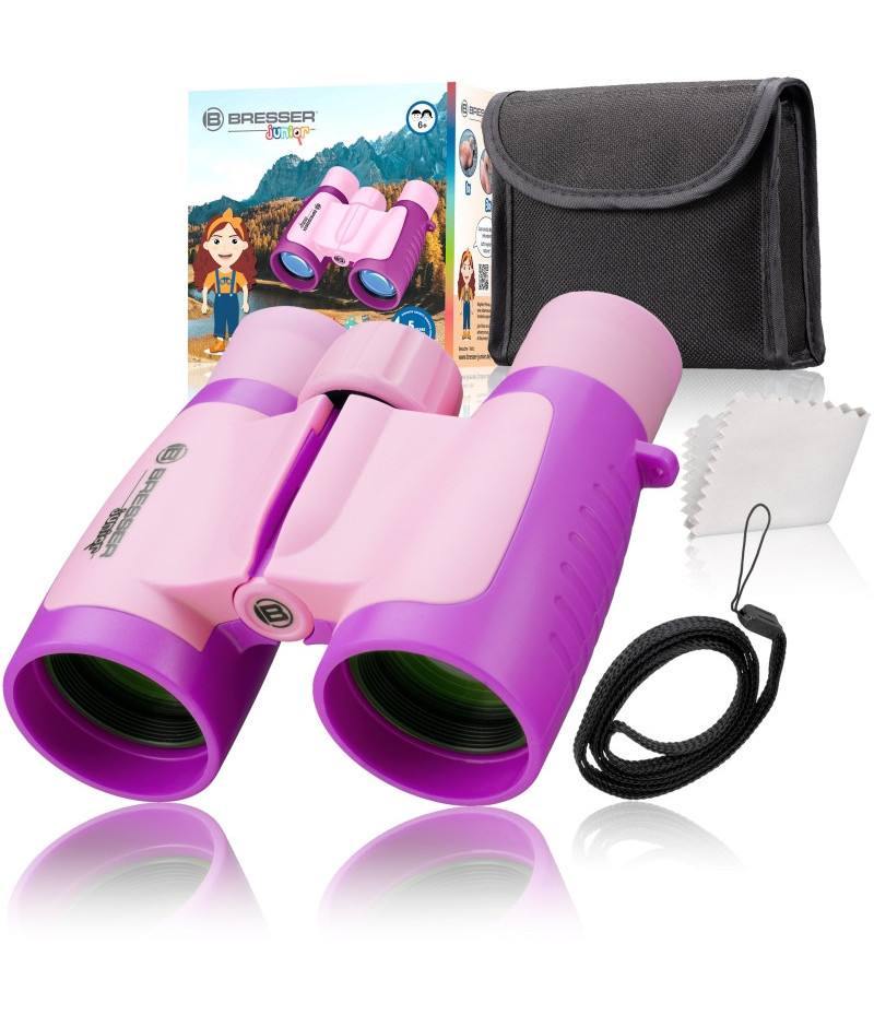 BRESSER Junior Kinderverrekijker 3x30 Roze