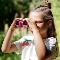 BRESSER Junior Kinderverrekijker 3x30 Roze